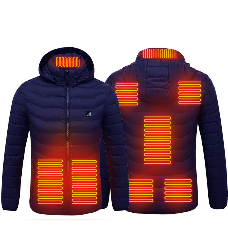 Iron Heat 9-Zone Heated Puffer Jacket, view 5
