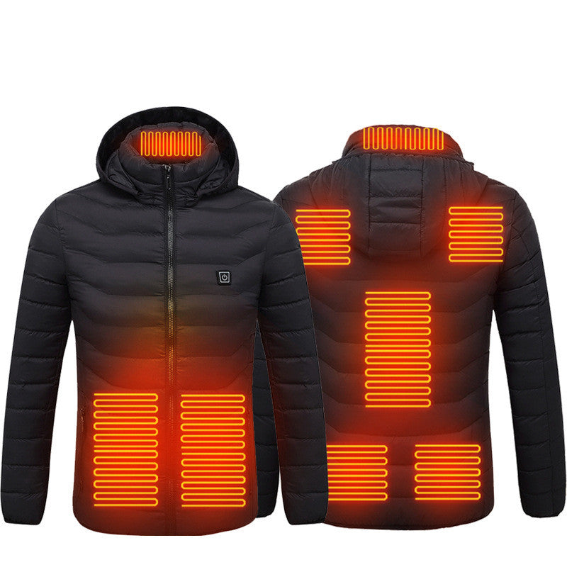 Iron Heat 9-Zone Heated Puffer Jacket, view 6