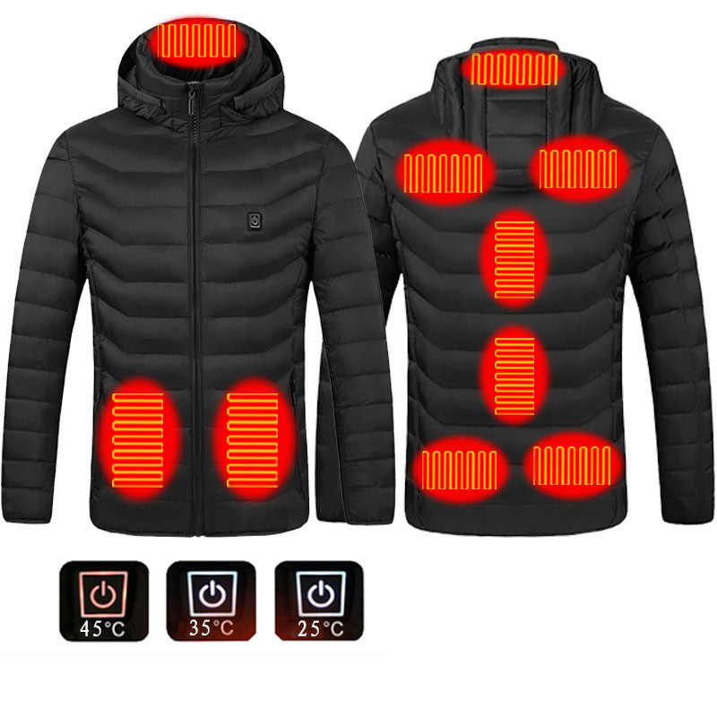Iron Heat 9-Zone Heated Puffer Jacket, view 11
